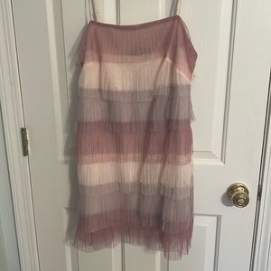 ADORABLE TULE DRESS - PINK/LIGHT PINK/PURPLE